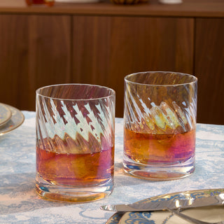 Lenox Tuscany Classics Iridescent Double Old Fashion Glasses, S/4, glass (view 3)
