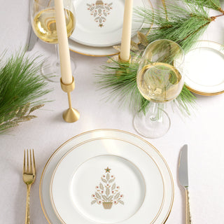 Lenox Federal Gold Tree Accent Plates, Set of 4, bone china (view 4)