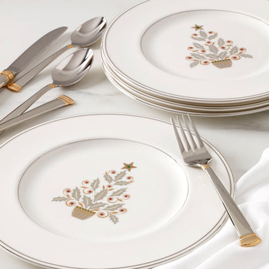 Lenox Federal Platinum Tree Accent Plates, Set of 4, porcelain (view 2)