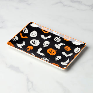 Oneida Vintro Halloween Hors d'Oeuvres Tray, porcelain