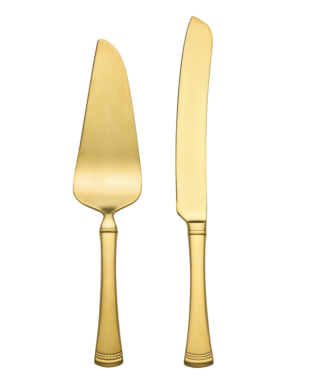 Lenox Portola Gold Satin 2-Piece Dessert Set, 18/10 stainless steel (view 4)