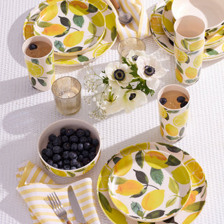 Oneida 24 Seven Melamine Lemon 12-Piece Dinnerware Set, melamine (view 3)
