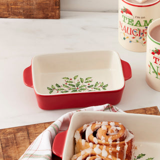 Lenox Holiday Rectangular Mini Baking Dish, stoneware (view 4)