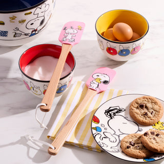 Lenox Chef Snoopy Pink Spatulas, Set of 2, silicone (view 2)