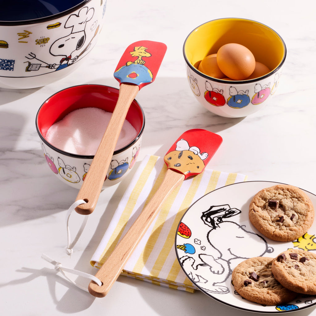 Lenox Chef Snoopy Red Spatulas, Set of 2, silicone (view 2)