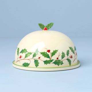 Lenox Holiday Small Covered Dish, porcelain
