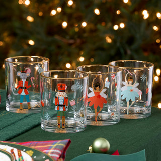 Lenox Nutcracker Ballet Double Old Fashion Glasses - Set Of 4, glass (view 3)