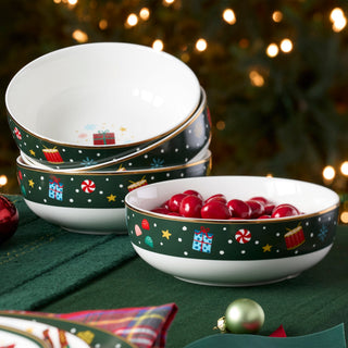Lenox Nutcracker Ballet All Purpose Bowls, Set of 4, porcelain (view 2)