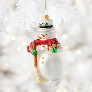 Lenox Blown Glass Snowman Ornament, glass (view 3)
