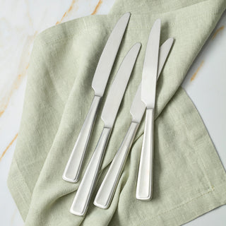 Oneida Reid Satin Dinner Knives, Set of 4, stainless steel (view 2)