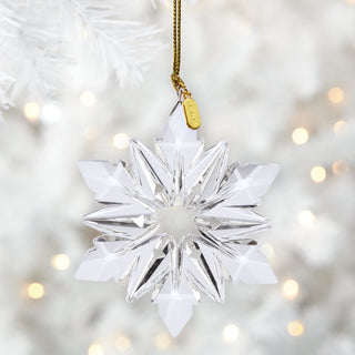 Lenox 2026 Optic Snowflake Ornament, glass (view 3)