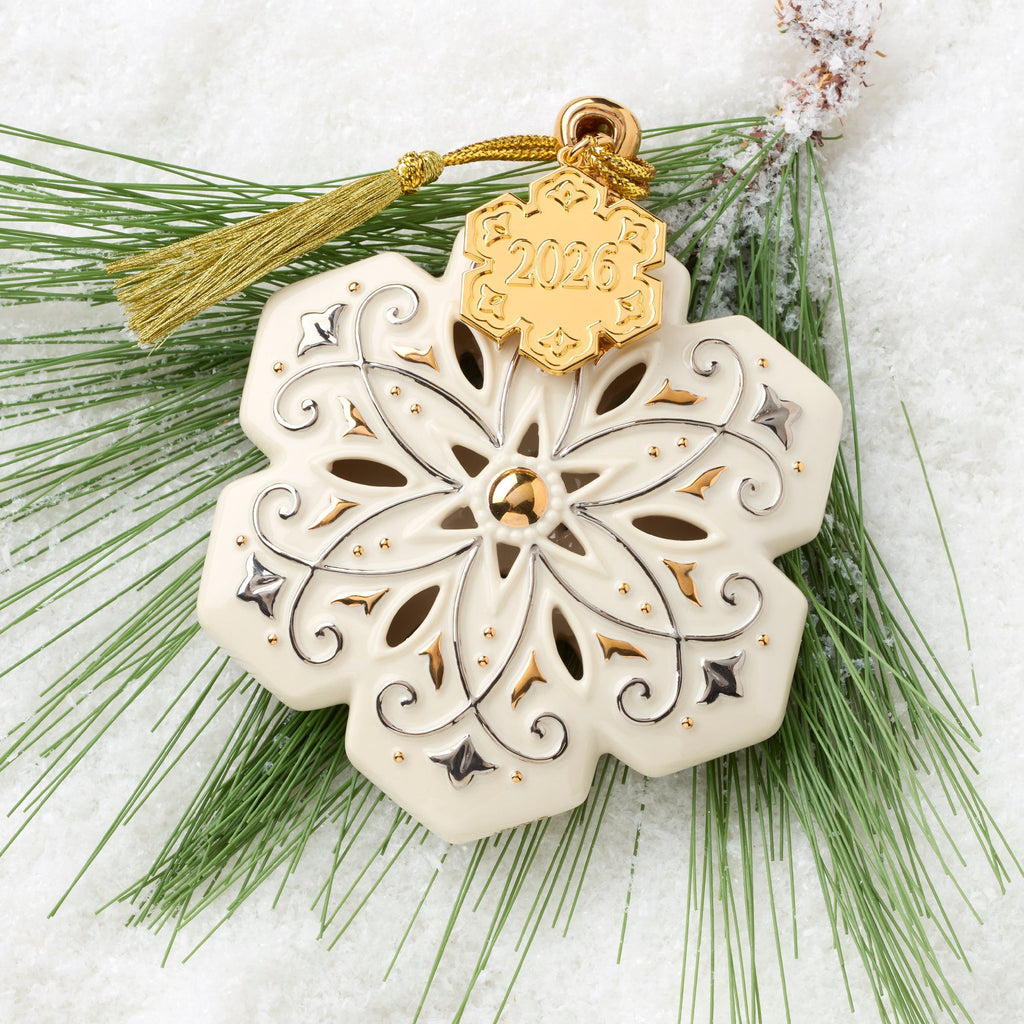 2026 Lenox Annual Ornament, porcelain (view 2)