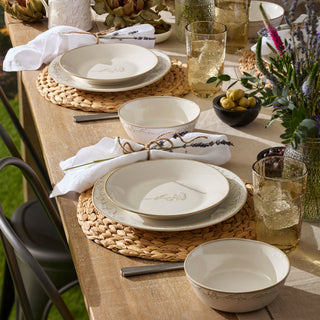 Lenox Homespun 12-Piece Dinnerware Set, stoneware (view 8)