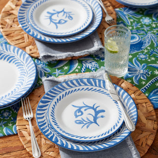 Oneida Solear Blue 12-Piece Dinnerware Set, stoneware (view 3)