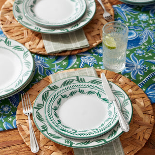 Oneida Solear Green 12-Piece Dinnerware Set, stoneware (view 3)