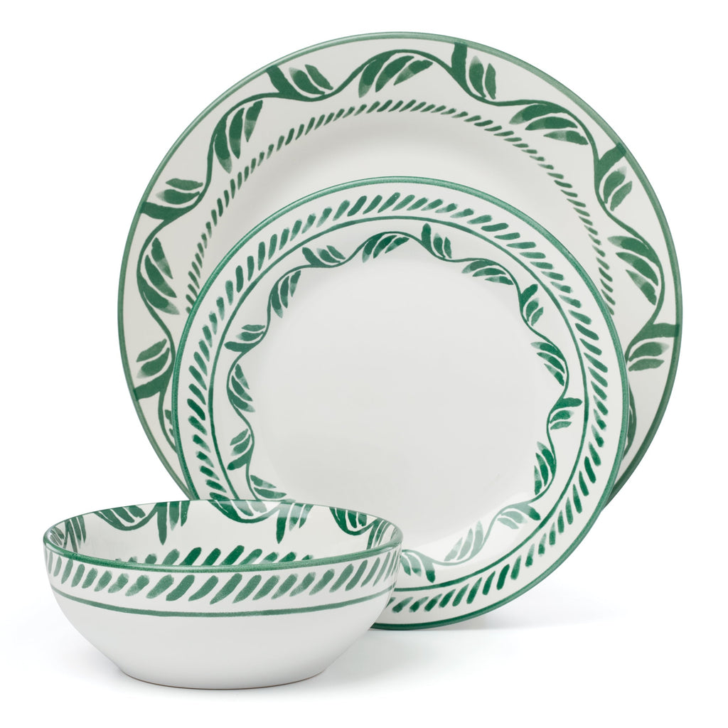 Oneida Solear Green 12-Piece Dinnerware Set, stoneware (view 6)