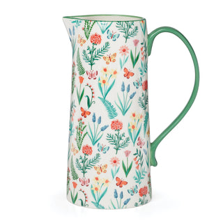 Oneida First Blooms Pitcher, porcelain
