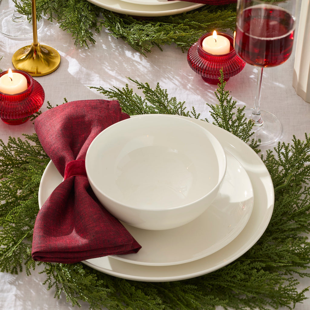 Lenox Studio 1414 Coupe 12-Piece Dinnerware Set, bone china (view 19)