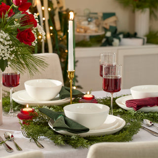 Lenox Studio 1414 Coupe 12-Piece Dinnerware Set, bone china (view 21)