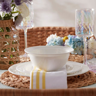 Lenox Studio 1414 Rimmed 12-Piece Dinnerware Set, bone china (view 4)