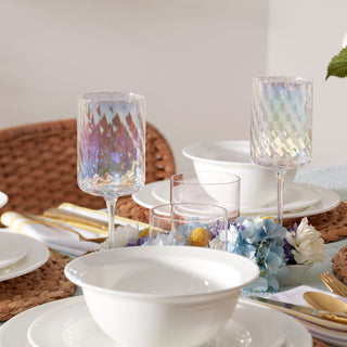Lenox Tuscany Classics Iridescent White Wine Glasses, Set of 4, glass (view 4)