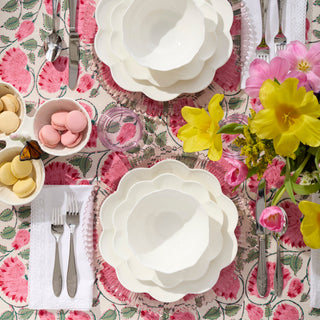 Lenox Studio 1414 Scallop 12-Piece Dinnerware Set, bone china (view 3)