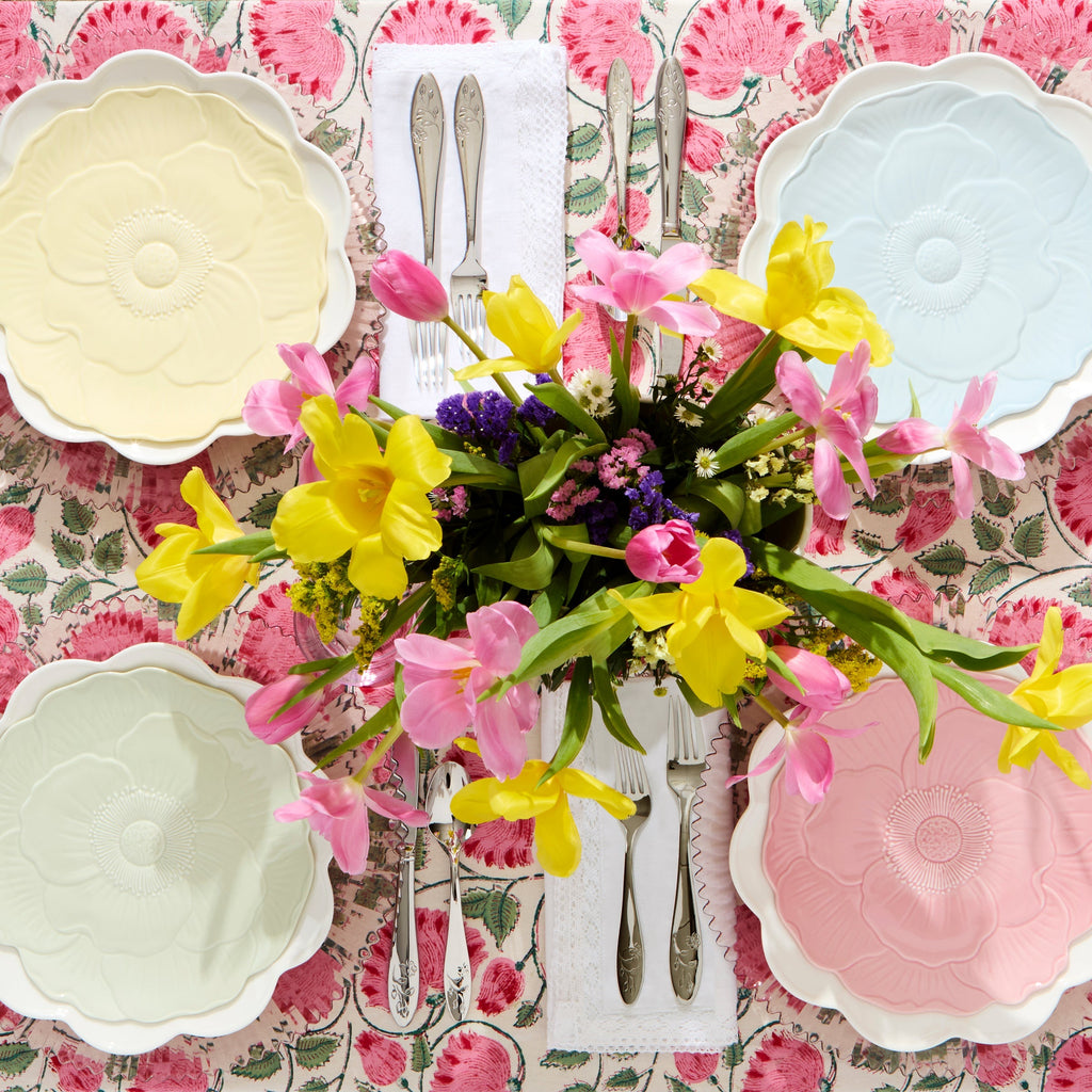 Lenox Butterfly Meadow Floral Yellow Accent Plates, Set of 4, porcelain (view 5)