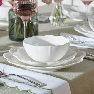 Lenox Studio 1414 Scallop 12-Piece Dinnerware Set, bone china (view 15)
