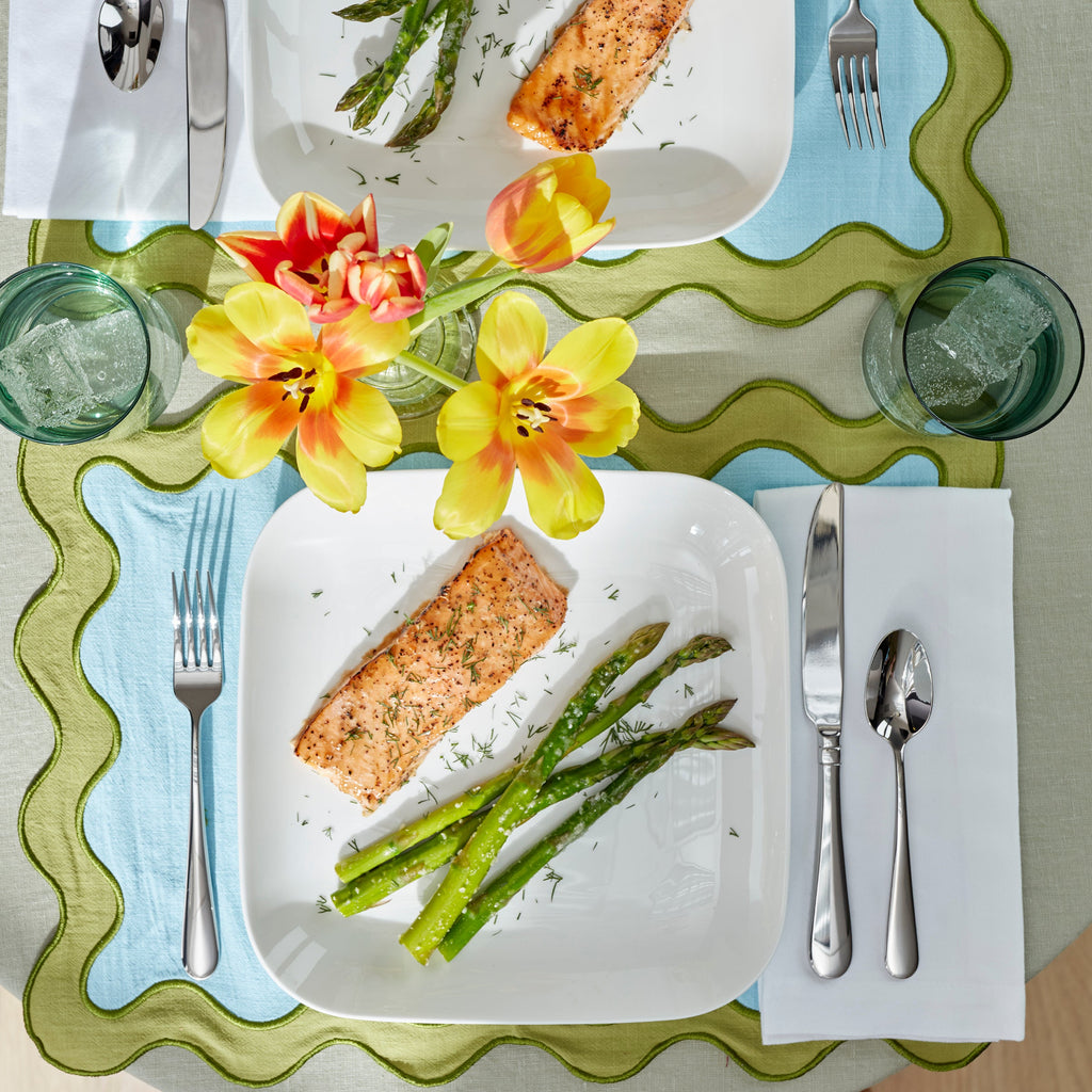 Lenox Studio 1414 Square 12-Piece Dinnerware Set, bone china (view 4)
