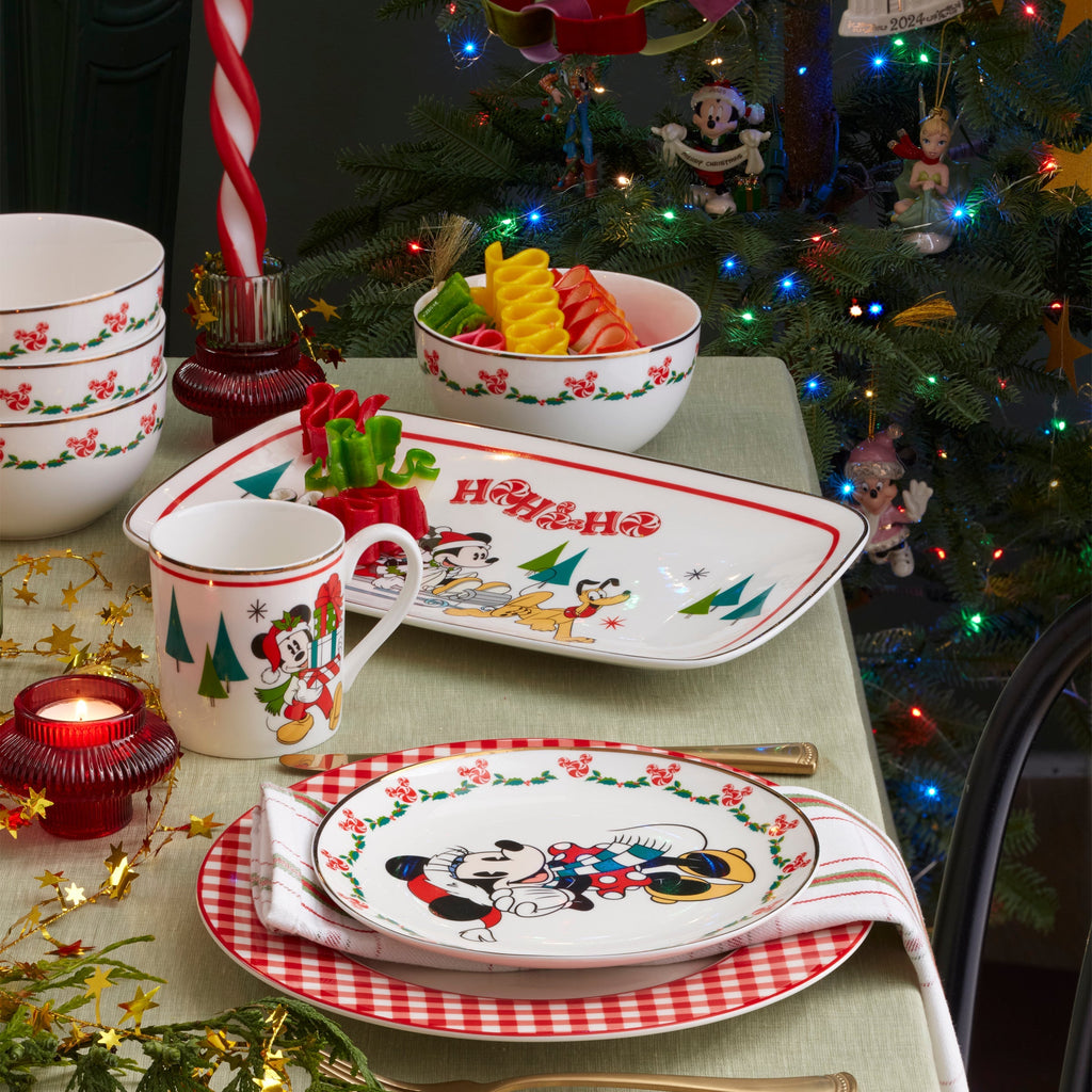 Lenox Disney Holiday Hors d'Oeuvres Tray, porcelain (view 3)