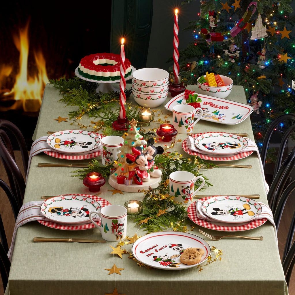 Lenox Disney Holiday 12-Piece Dessert Set, porcelain (view 2)