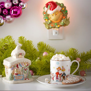 Lenox Grinch Night Light, porcelain (view 3)