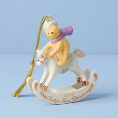 Lenox 2026 Winnie The Pooh Babys 1st Christmas Ornament, porcelain