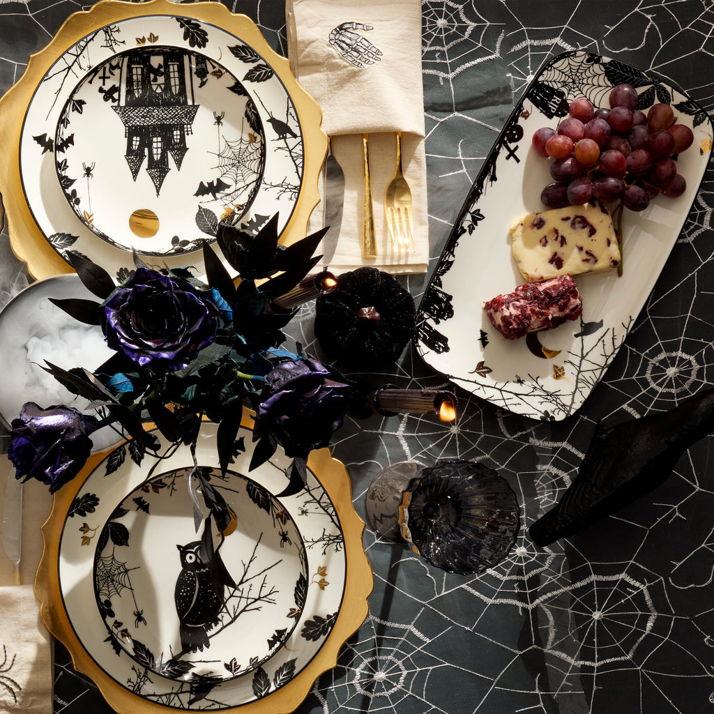 Lenox Haunted Halloween Hors d'Oeuvres Tray, porcelain (view 3)