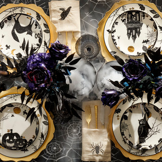 Lenox Haunted Halloween Accent Plates, Set of 4, porcelain (view 8)