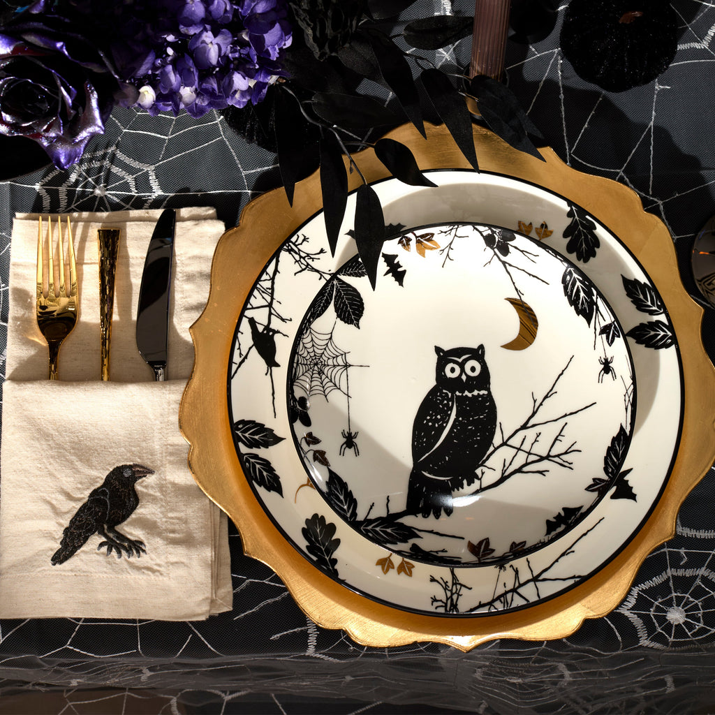 Lenox Haunted Halloween Accent Plates, Set of 4, porcelain (view 5)