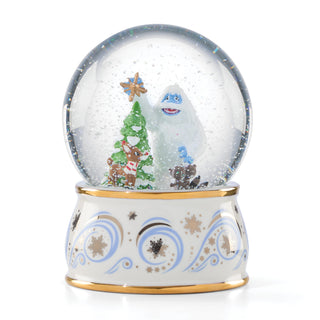 Lenox Rudolph and Bumble Snow Globe, porcelain/glass (view 2)