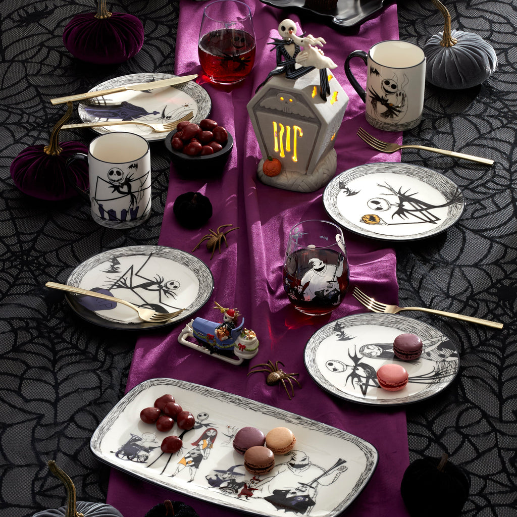 Lenox Nightmare Before Christmas Assorted Tumblers, Set of 4, glass • dishwasher safe • each measures 3.6