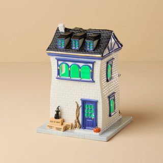 Lenox Vintage Halloween Apothecary Potion Shop Lit Figurine, porcelain (view 2)