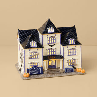 Lenox Vintage Halloween Hotel Lit Figurine, porcelain