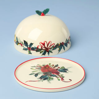 Lenox Winter Greetings Small Covered Dish, porcelain (view 2)