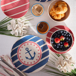 Oneida 24 Seven Melamine, Aweigh We Go 12-Piece Dinnerware Set, melamine (view 2)