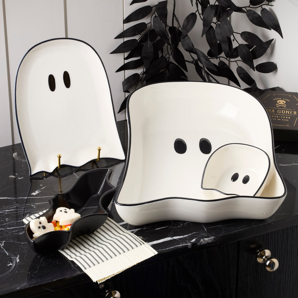 Lenox Ghost Accent Plates, Set of 4, porcelain (view 2)