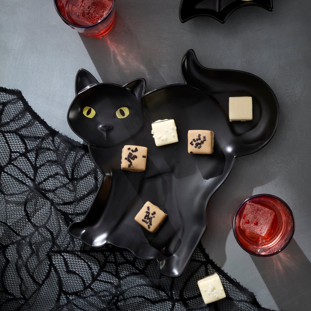 Lenox Halloween Cat Hors D'oeurves Tray, porcelain (view 2)