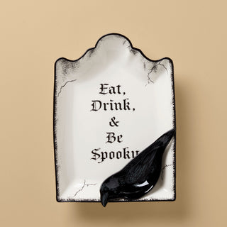 Lenox Vintage Halloween Chip & Dip 2 Piece Set, porcelain (view 2)
