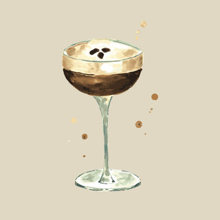 Shaken, Not Stirred Cocktail Coasters – Set of 4