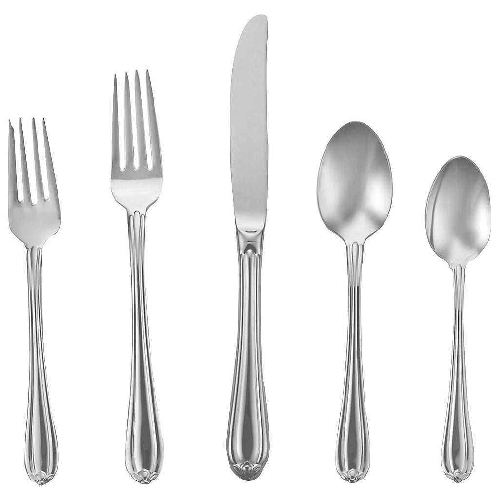 Gorham Melon Bud 5-Piece Place Setting, 18/10 stainless steel