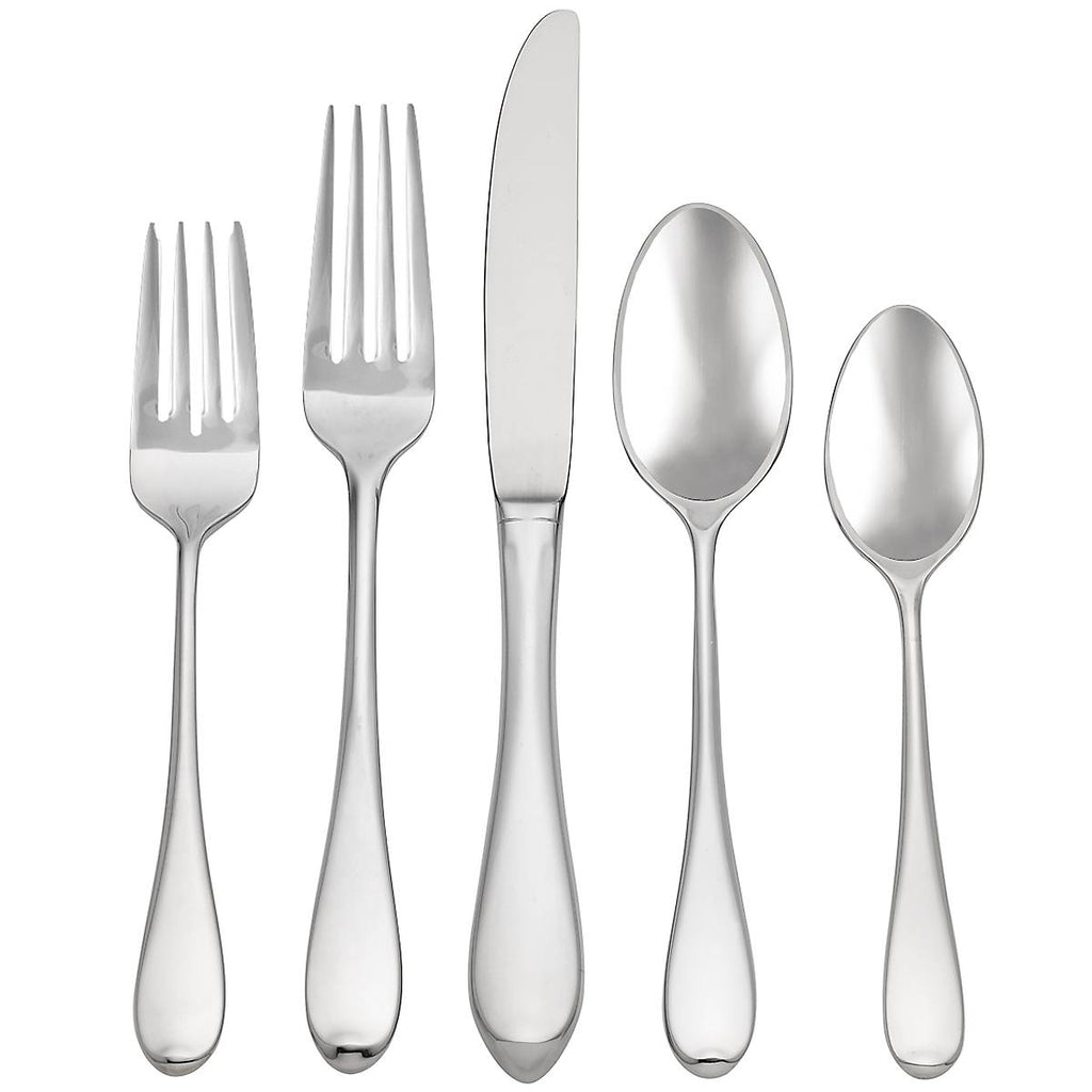 Gorham Studio 5-Piece Place Setting, 18/10 stainless steel