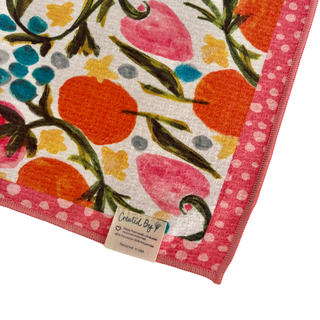 Tutti Frutti Double-Sided Art Tea Towel