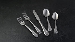 Oneida Satin Sand Dune Dinner Spoons, Set of 4, 18/0 stainless steel (view 2)